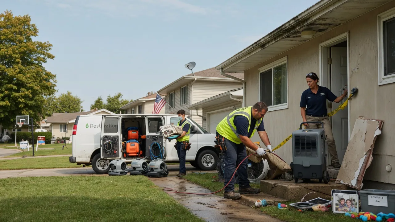 Water Damage Restoration in West Charleston, VT near me